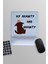 My Anxiety Has Anxiety Baskılı Dikdörtgen Bilek Destekli Mousepad 1