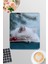 Beyaz Kedi Kış Temalı No:3 Oyuncu Gaming Dikdörtgen Bilek Destekli Mousepad 1