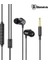 Baseus Encok H13 3.5mm Jack Mikrofonlu Kulak Içi Kulaklık Auriculares Fone De Ouv - KA6828-9262 2