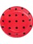 Süpertrend Red Polka Dot Paper Plates 1