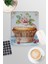 Vintage Muffin Baskılı Oyuncu Gaming Dikdörtgen Bilek Destekli Mousepad 1
