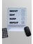 Shoot Edit Sleep Repeat Fotoğrafçı Hediyelik Baskılı Dikdörtgen Bilek Destekli Mousepad 1