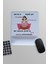 Hiç Bir Şey Yolunda Gitmiyor Komik Kadın Baskılı Dikdörtgen Bilek Destekli Mousepad 1
