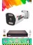 1 Kameralı 6 Warm LED Gece Renkli Görüş-Cepten Izle-Su Geçirmez Güvenlik Kamerası Seti 1tb 2