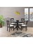 Siyah Alaçatı Sandalye Soft-01 100*100+30 Fiskos Açılır Lake Masa Takımı 1