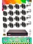 16 Kameralı 6 Warm LED Gece Renkli Görüş-Cepten Izle-Su Geçirmez Güvenlik Kamerası Seti 320GB 2