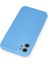 iPhone 11 Kılıf Nano Içi Kadife Silikon - Mavi - KA2090-5887 3