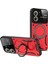 Xiaomi Mi 13T Pro Kılıf Joy Lens Standlı Kapak - Kırmızı - KA9243-8998 1