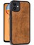 iPhone 11 Kılıf Aras Deri Kapak - Taba - KA7924-7185 2