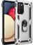 Samsung Galaxy A02S Kılıf Sofya Yüzüklü Silikon Kapak - Gümüş - KA3570-2810 1