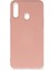 Samsung Galaxy A20S Kılıf Nano Içi Kadife Silikon - Pudra - KA5503-8414 1
