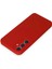 Samsung Galaxy A55 5g Kılıf First Silikon - Kırmızı - KA7057-3088 3