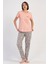 Pamuklu Kadın Kısa Kol Pijama Takım , 408380 1