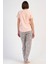 Pamuklu Kadın Kısa Kol Pijama Takım , 408380 4