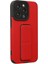 iPhone 13 Pro Max Kılıf Mega Standlı Silikon - Kırmızı - KA8920-7025 5