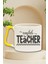 English Teacher 5 Baskılı Ingilizce Öğretmeni Doğum Günü Hediye Sarı Kulplu Kupa Bardak 1