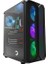 Aura 4 * 120MM Siyah Fan A-Rgb Şerit LED Gaming Atx Kasa 1