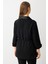 Kadın Büyük Beden Taş Işlemeli Duble Kol Ceket 4984 Siyah 4