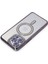 Newface iPhone 15 Pro Max Kılıf Joke Simli Magneticsafe Kılıf - Derin Mor 2