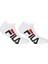 Fila Invisible Socks Üniseks Yetişkin Çorap, Beyaz, 35-38 1