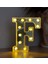 Giftmoda 3D Işıklı LED Harf Dekoratif Aydınlatma Büyük Boy F 1