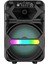 20w 2400 Mah Mikrofonlu Led Işıklı Taşınabilir Bluetooth Hoparlör Bts-410 1