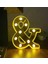 Giftmoda 3D Işıklı LED Harf Dekoratif Aydınlatma Büyük Boy & 1