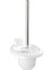 Wenko 17947100 Tuvalet Seti Pure, Tuvalet Fırçası Tutucu, Akrilonitril Bütadien Stirol (Abs), 15,5 1