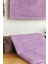 Banyo El Yüz Yumuşak Duş Havlusu 50 x 90 cm - Mor 1