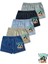 %95 Pamuklu Erkek Çocuk Boxer Külot Iç Çamaşır 5li Set 7
