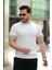Erkek Bisiklet Yaka Ribanalı Kısa Kollu Tshirt 1