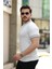 Erkek Bisiklet Yaka Ribanalı Kısa Kollu Tshirt 2