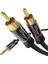 – Cinch'ten 3,5mm Jack'a Adaptör Kablosu – 2m – Çok Yönlü Tak Ve Çalıştır Ses Kablosu ( 1