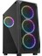 Xmesh 4X120MM Rainbow Fan Oyuncu Kasa 1