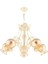 Avonni AV-6306-5SA Modern Avize, 60 W, Krem Ferforje 1