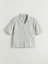 Yeni Sezon Regular Fit Resort Yaka Kisa Kollu Poplin Erkek Gomlek - S5QS30Z8 5