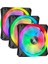 Ql Serisi, Icue QL120 Rgb, 120MM, Pwm, Lighting Node Core Rgb Kontrolcü Dahil, Rgb Fan, 3'l 1