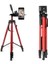 Hobimtek 3366 Alüminyum Cep Telefonu Için Su Terazili Tripod 140 cm Pro (Kırmızı) 1