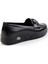 Siyah Kadın Loafer Ayakkabı K01621056009 4