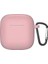 Microsonic Huawei Freebuds Se 2 Kılıf Askılı Mat Silikon Pembe [freebuds Se 2 ile Uyumlu Kılıf 1