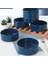 Keramika Indigo Mavi Stackable Çorba Kasesi 14 cm 6 Adet 1