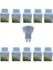 10 Adet 7W 4000K GU10 Duy 38° Gün Işığı LED Spot Ampul Uzlight 1