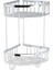 System Banyo Duş Raf Sistemi Krom Renk 377X196X250 mm 1