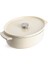 Cast Iron 30 Cm/5,6 L Oval Kapaklı Tencere, Kaliteli, Sağlam ve Uzun Ömürlü, Kızartma, K 1