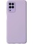 Newface Samsung Galaxy A22 Kılıf Lansman Glass Kapak - Lila 1
