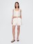 Kadın Beyaz High Rise Eyelet Easy Şort 1