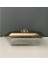 dikdörtgen Kapaklı Saklama Kabı Gold 25,5X20X14 cm Gold 1