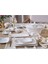 G&38UUMLRAL Caroline 85 Parça 12 Kişilik Kare Yemek Takımı 6600 Diğer 1