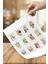 Ms Major Selection 24 Adet 4 x 3 cm Boyutlarında Paris Gül Çiçek Temalı Posta Pulu Sticker Etiket Ç 1
