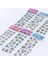 Bimotif 6 Adet Kabartmalı Yapışkan Sticker, Sevimli Kurbağalar 1